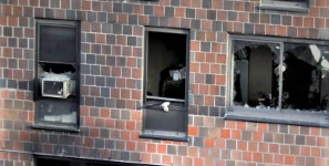 杭州一食品加工廠火災后安全檢測